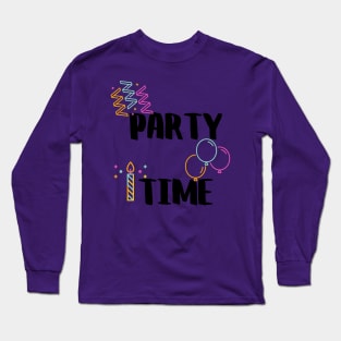 party time tee Long Sleeve T-Shirt